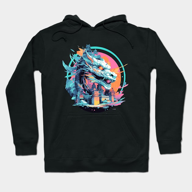 Dragon Mythical Animal Wild Creature Beauty Discovery Hoodie by Cubebox